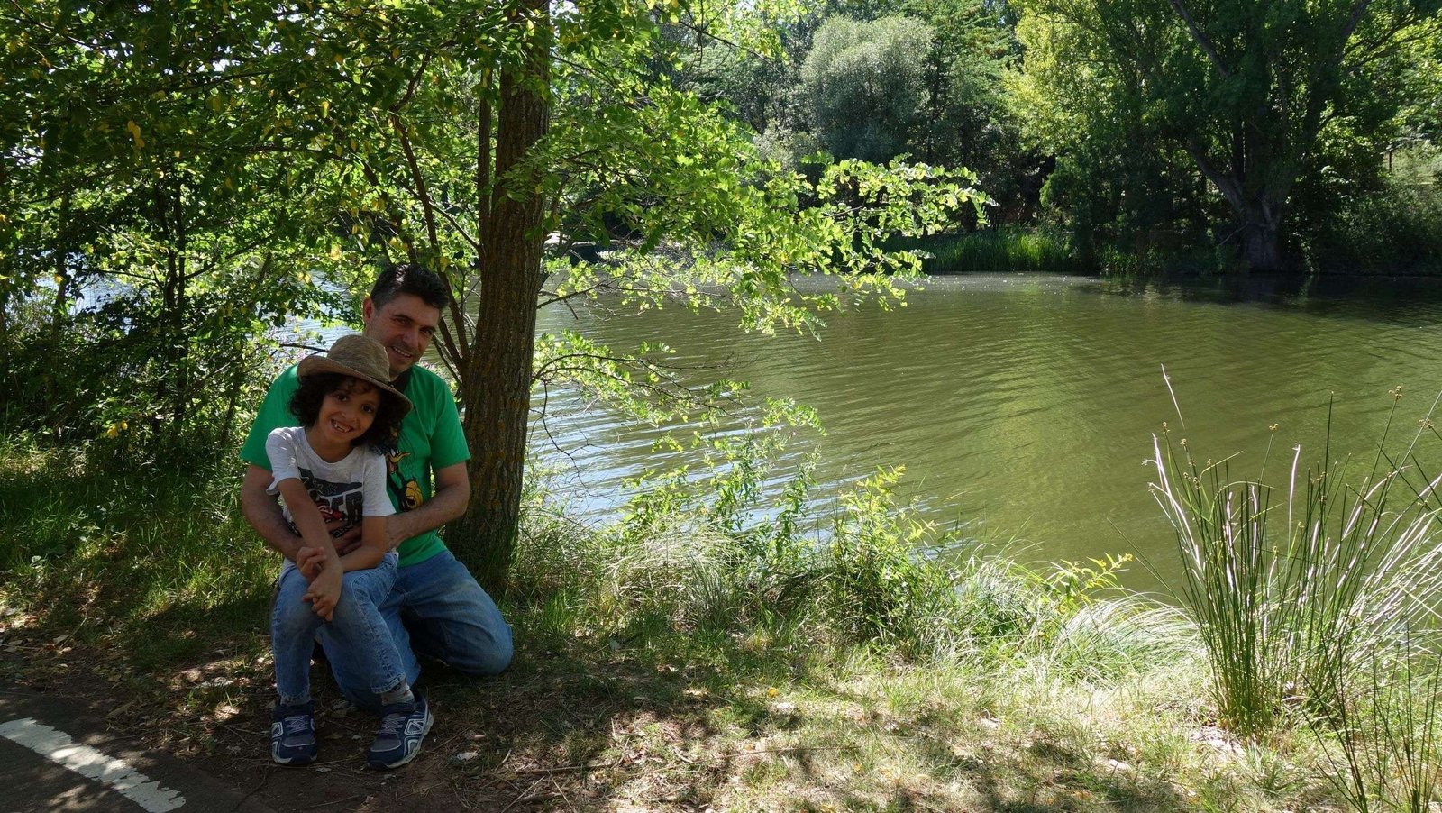papá e hijo