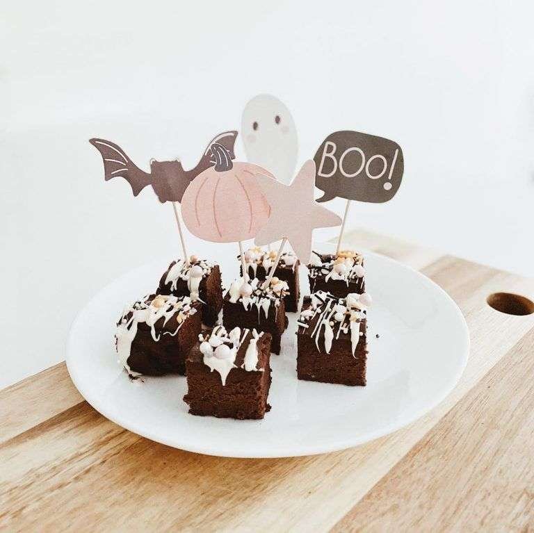 toppers cupcakes halloween