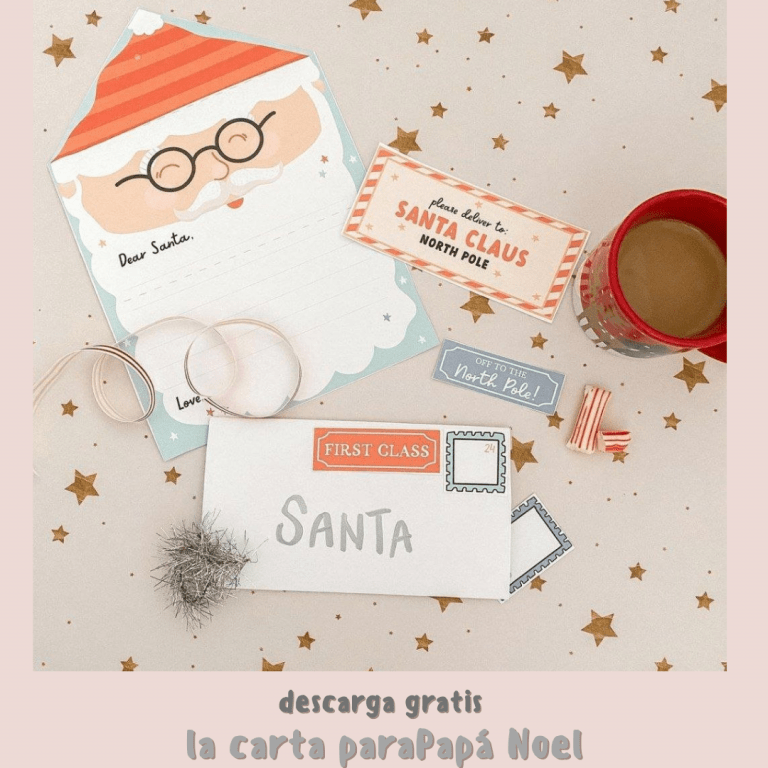 Imprimible: Carta a Papá Noel